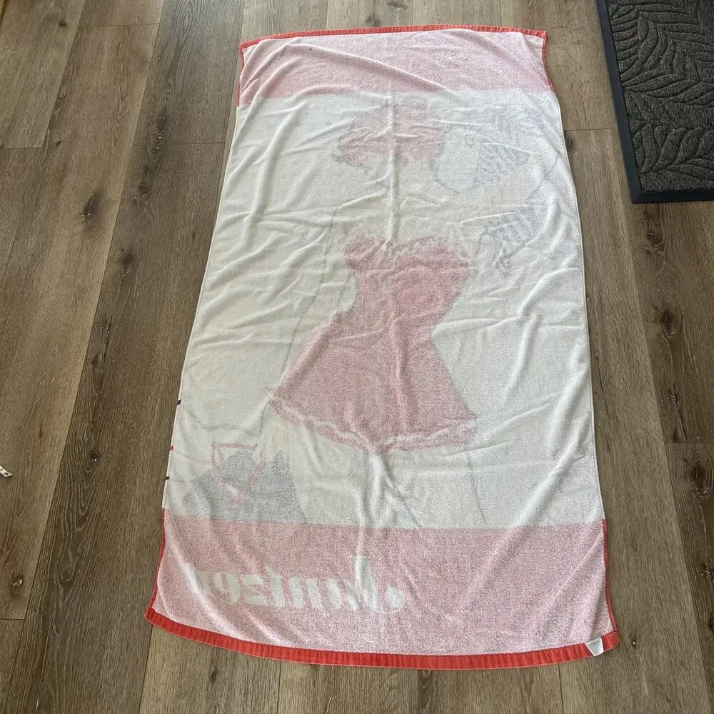 Vintage Jantzen Pin Up Towel 60s Girl Of His Dreams Retro Swimsuit Ad Bombshell